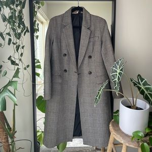Topshop double breasted coat size 6